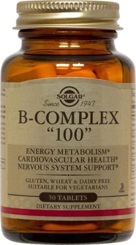 B Complex "100" - 100 Tablets