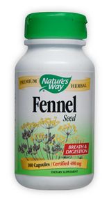 Fennel Seed 100 Vegan Capsules