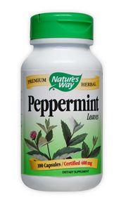Peppermint Leaf 100 Vegetarian Capsules