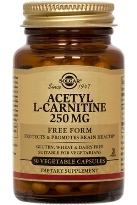 Acetyl L-Carnitine 250mg - 30