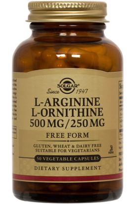 L-Arginine/L-Ornithine 500/250mg - 50
