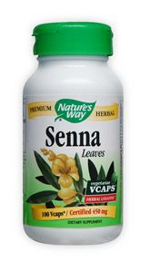Senna Leaves 100 Vegan Capsules
