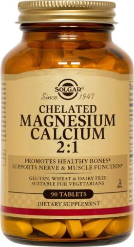 Chelated Magnesium Calcium 2:1 - 90 Tablets
