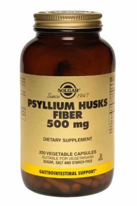 Psyllium Husk Fiber 500 mg