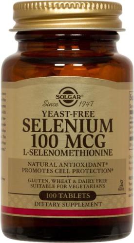 Yeast Free Selenium 100mcg - 100 Softgels