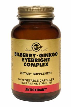 Bilberry Ginkgo Eyebright - 60 Veg Capsules
