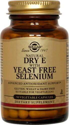 Vitamin E Dry with Yeast Free Selenium - 100