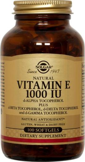 Vitamin E 1000IU - 100 Softgels