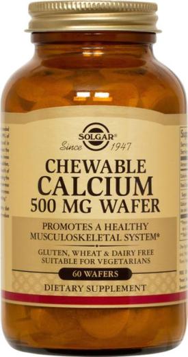 Chewable Calcium 500mg - 120 Wafers