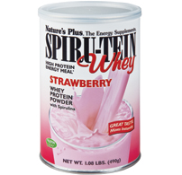 Spirutein Whey - Strawberry Single Pkt