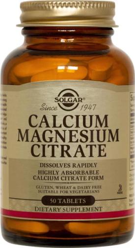 Calcium Magnesium Citrate - 250Tablets