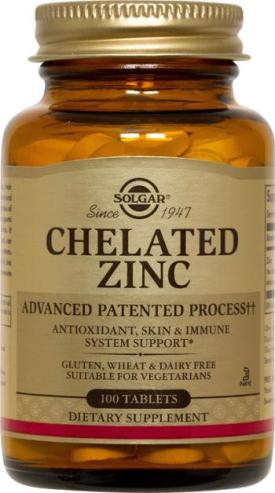 Chelated Zinc 22mg - 100