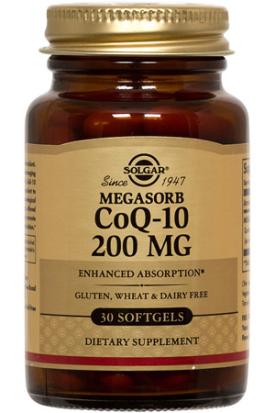 Megasorb CoQ-10 200mg - 30 Softgels