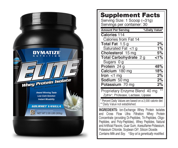 Elite Whey Protein - Vanilla