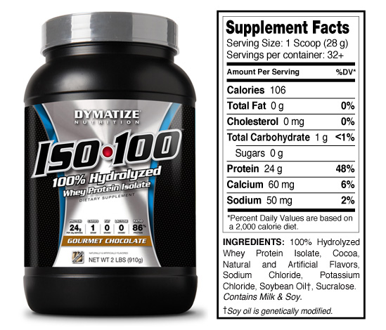 ISO 100 Whey Protein - Chocolate