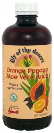 Orange Papaya Aloe Vera Juice 32 oz
