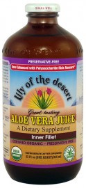 Aloe Vera Juice Inner Filet 32 oz Preservative Free